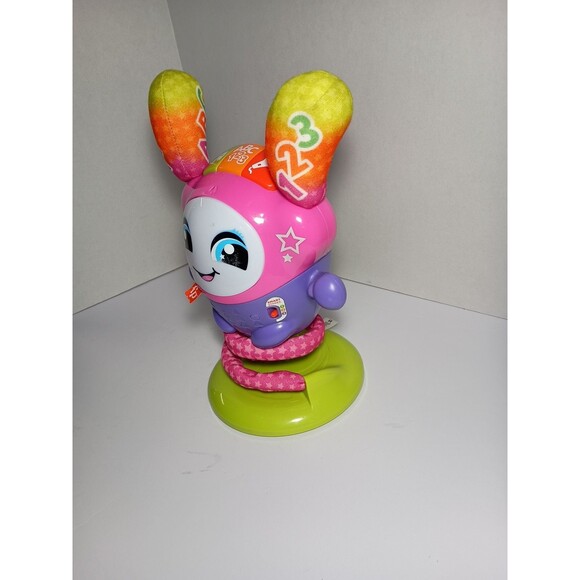 Fisher-Price DJ Bouncin Beats Interactive Musical Learning Toy with Lights - Picture 4 of 16